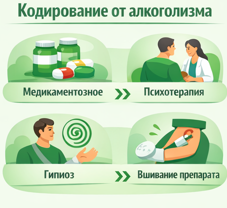 кодирование от алкоголизма в Глазове Санати